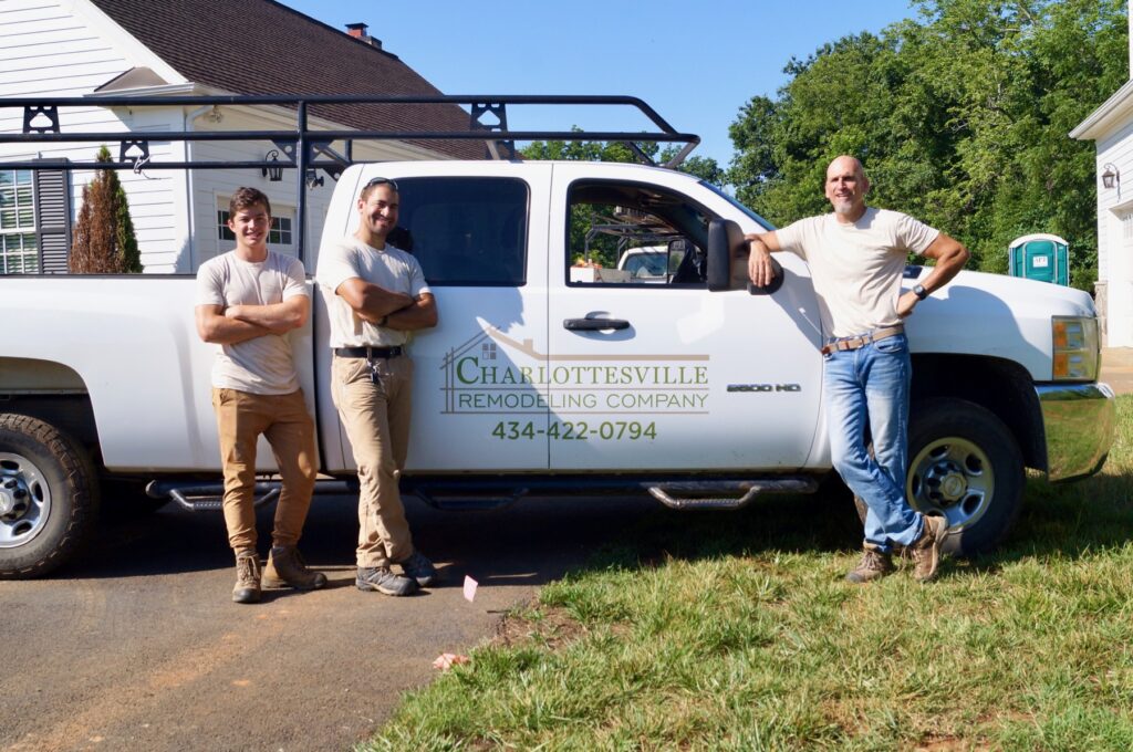 Say Hello To Our Friendly Charlottesville Remodeling Company Crew