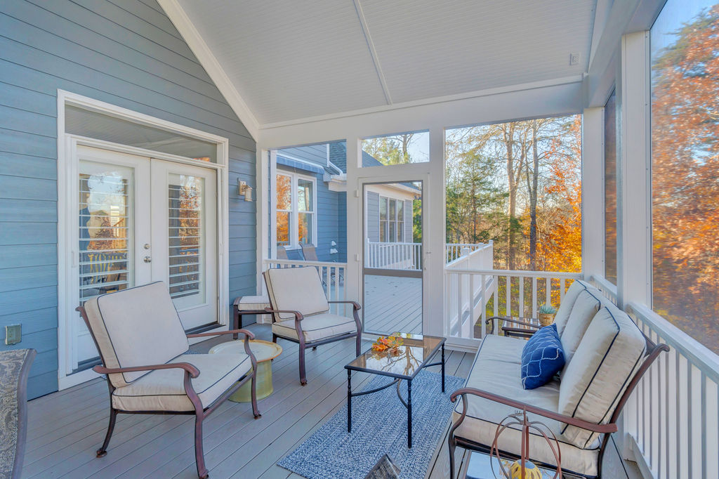 A Covered Porch Provides Guaranteed Protection From The Elements