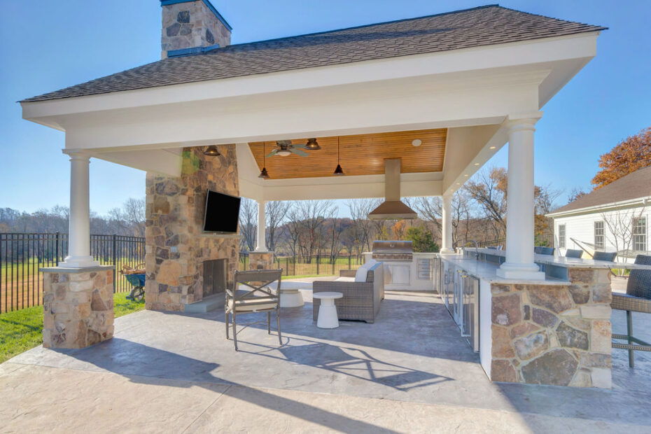 Entertain Friends And Family In Your Backyard Pavilion