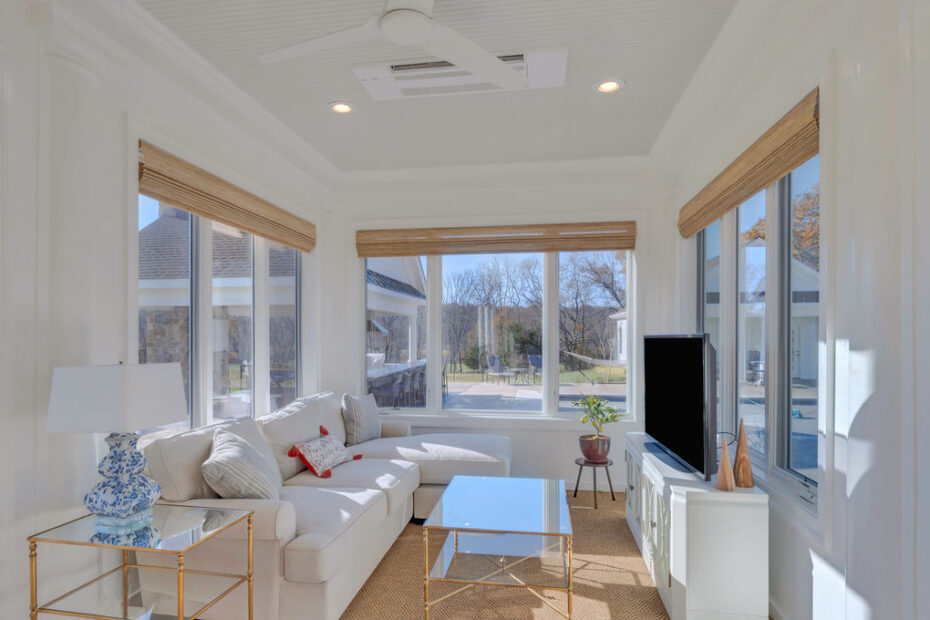 Relax In Your Sunroom And Ignore The Weather